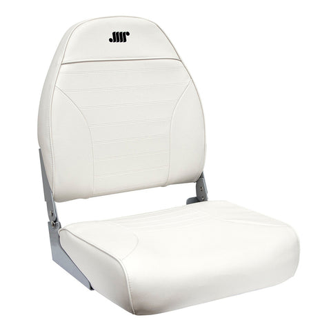 Wise Standard High-Back Fishing Seat - White [8WD588PLS-710]
