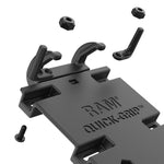 RAM Mount RAM Quick-Grip XL Phone Holder w/Vibe-Safe Adapter  Ball [RAM-HOL-PD4-462B]