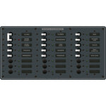 Blue Sea 8565 Breaker Panel - AC Main + 22 Positions (European) - White [8565]