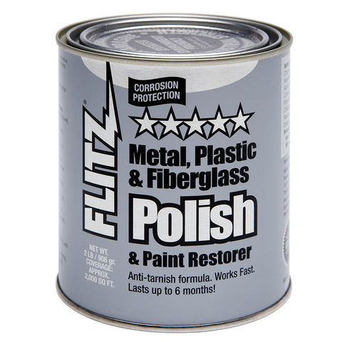 Flitz Polish - Paste - 2.0 lb. Quart Can [CA 03518-6]