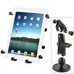 RAM Mount Universal X-Grip III Large Tablet Holder - Fits New iPad - Includes Yoke Mount [RAM-B-121-UN9U]