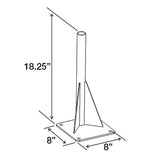 RAM Mount Universal Drill-Down Laptop Mount Base [RAM-VBD-122]