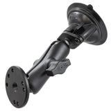 RAM Mount Twist Lock Suction Cup w/Round Base Adapter [RAM-B-166-202U]