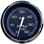 Faria Chesapeake Black 4" Tachometer - 6000 RPM (Gas) (Inboard  I/O) [33710]