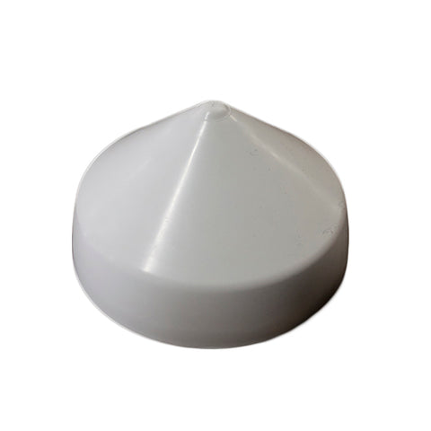 MOnarch White Cone Piling Cap - 7.5" [WCPC-7.5]