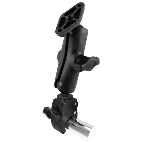 RAM Mount Tough-Claw Base w/Double Socket Arm & Diamond Base Adapter [RAP-B-400-238U]