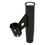 Lee's Clamp-On Rod Holder - Black Aluminum - Vertical Mount - Fits 1.315 O.D. Pipe [RA5002BK]