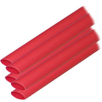 Ancor Adhesive Lined Heat Shrink Tubing (ALT) - 3/8" x 12" - 5-Pack - Red [304624]