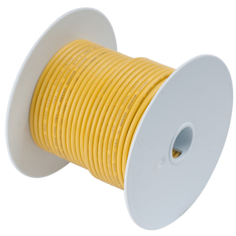 Ancor Yellow 10 AWG Tinned Copper Wire - 100' [109010]