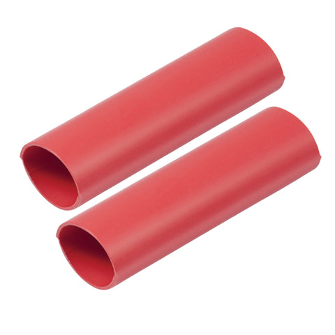 Ancor Heavy Wall Heat Shrink Tubing - 1" x 12" - 2-Pack - Red [327624]