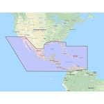 Furuno Central America, Caribbean  Part of Mexico Vector Chart - 3D Data  Standard Resolution Satellite Photos - Unlock Code [MM3-VNA-027]