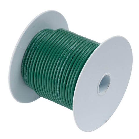 Ancor Green 8 AWG Tinned Copper Wire - 50' [111305]