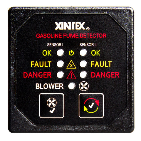 Fireboy-Xintex Gasoline Fume Detector w/Dual Channel  Blower Control - 12/24V [G-2BB-R]