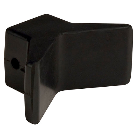 C.E. Smith Bow Y-Stop - 3" x 3" - Black Natural Rubber [29551]