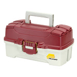 Plano 1-Tray Tackle Box w/Duel Top Access - Red Metallic/Off White [620106]