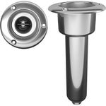Mate Series Stainless Steel 0 Rod  Cup Holder - Drain - Round Top [C1000D]