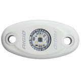 RIGID Industries A-Series White Low Power LED Light - Single - Natural White [480143]