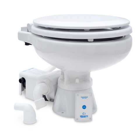 Albin Group Marine Toilet Standard Electric EVO Compact Low - 12V [07-02-008]