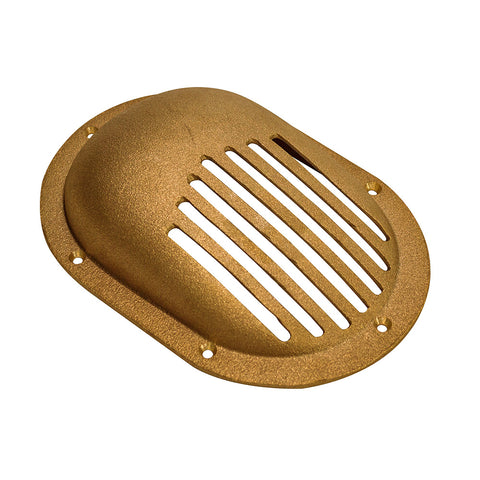GROCO Bronze Clam Shell Style Hull Strainer w/Mount Ring f/Up To 2-1/2" Thru Hull [SC-2500]