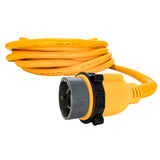 Camco 50 Amp Power Grip Marine Extension Cord - 50 M-Locking/F-Locking Adapter [55623]