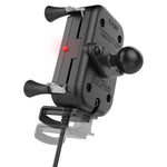 RAM Mount Tough-Charge Waterproof Wireless Charging Motorcycle Mount [RAM-B-149Z-A-UN12W-V7M]