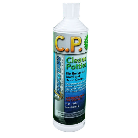 Raritan C.P. Cleans Potties Bio-Enzymatic Bowl Cleaner - 32oz Bottle [1PCP32]