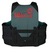 Full Throttle Adult Rapid-Dry Life Jacket - 2XL/4XL - Grey/Black [142100-701-080-22]