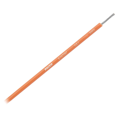 Pacer Orange 16 AWG Primary Wire - 25 [WUL16OR-25]