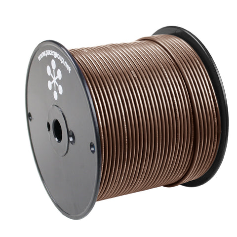 Pacer Brown 16 AWG Primary Wire - 500 [WUL16BR-500]