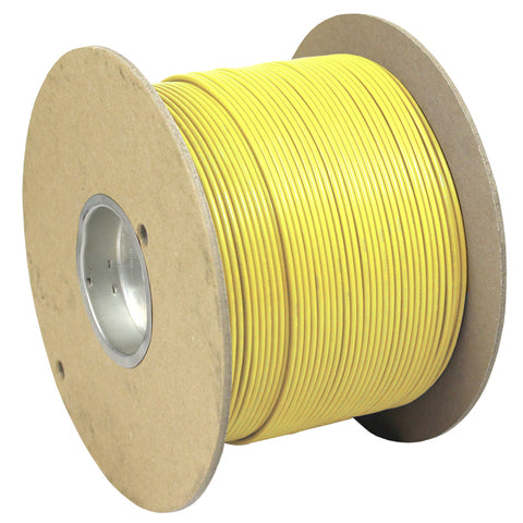 Pacer Yellow 8 AWG Primary Wire - 1,000 [WUL8YL-1000]
