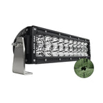 Black Oak Pro Series Double Row Combo Infrared 10" 940nm Light Bar - Black [10IR-940]