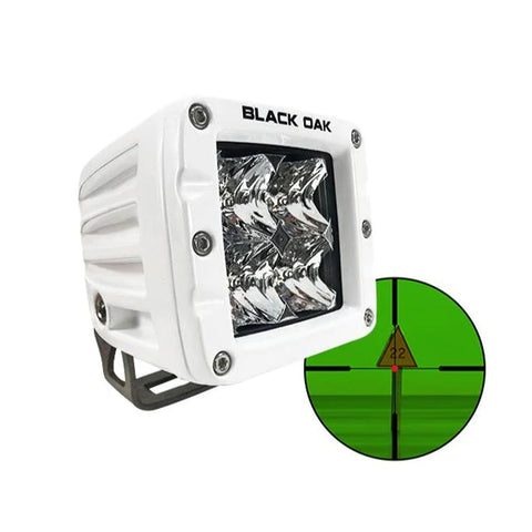 Black Oak Pro Series Infrared 2" 850nm Flood Pod Light - White [2MIR-POD850]