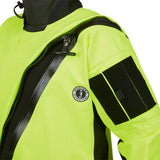 Mustang Sentinel Series Water Rescue Dry Suit - Fluorescent Yellow Green-Black - XXXL Long [MSD62403-251-3XLL-101]