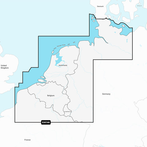 Garmin Navionics+ NSEU076R - Benelux  Germany, West - Marine Chart [010-C1242-20]