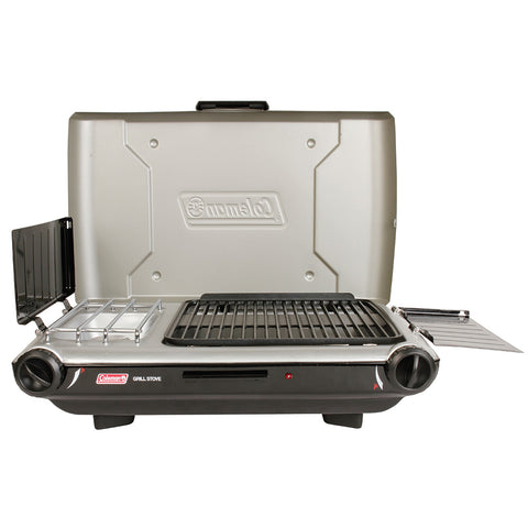 Coleman Deluxe Tabletop Propane 2-in-1 Grill/Stove - 2 Burner [2000038016]