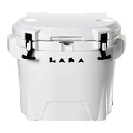 LAKA Coolers 30 Qt Cooler w/Telescoping Handle  Wheels - White [1079]