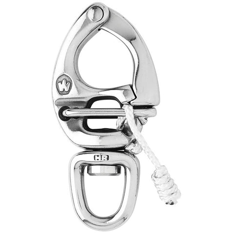 Wichard HR Quick Release Snap Shackle With Swivel Eye - 130mm Length - 5-1/8" [02677]