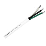 Pacer Round 3 Conductor Cable - 250 - 14/3 AWG - Black, Green  White [WR14/3-250]