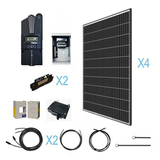 1200 WATT 12 VOLT Monocrystalline Solar Kit