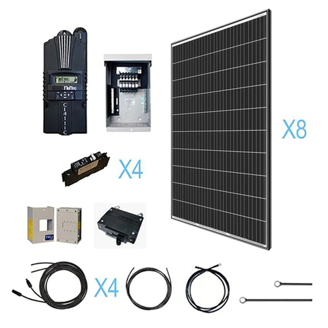 2500 WATT 48 VOLT Monocrystalline Solar Kit