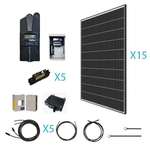 4800 WATT 48 VOLT Monocrystalline Solar Kit