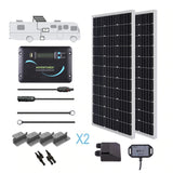 200 Watt 12 Volt Solar RV Kit