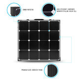 100 Watt Eclipse Monocrystalline Solar Suitcase