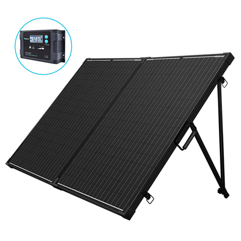 200 Watt 12 Volt Monocrystalline Foldable Solar Suitcase