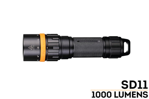 Fenix SD11 LED Dive Light Max 1000 Lumens